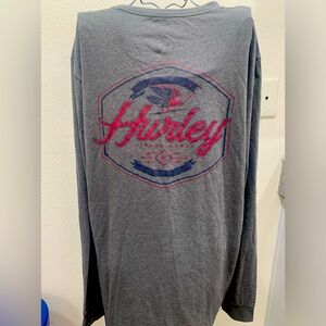 Men’s Hurley Long Sleeve Graphic Tee Shirt